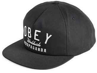 Obey 'Worldwide' Snapback Cap