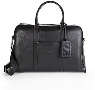 Saks Fifth Avenue Leather Carry-On Bag