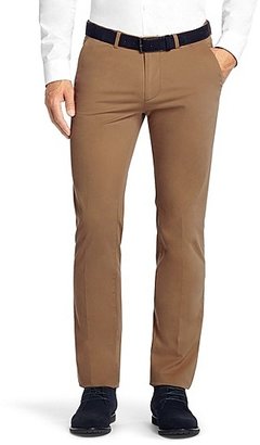 HUGO BOSS Slim-fit casual trousers `T- Rice-1-W` in a cotton blend