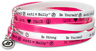 JCPenney Decree 6-pc. Anti-Bully Pink/White Bracelet Set