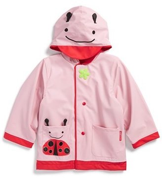 Skip Hop 'ZOO' Ladybug Raincoat (Toddler & Little Kid)