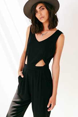 Urban Outfitters Ecote Gauzy Cutout Jumpsuit