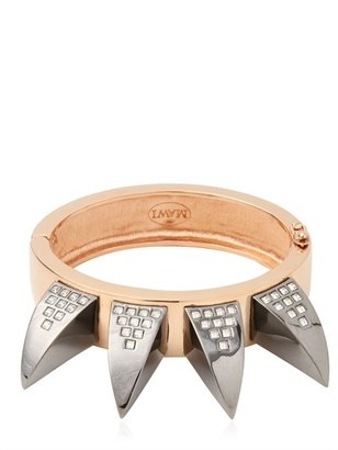 Mawi Crystal Claw Cuff Bracelet