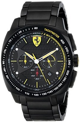 Ferrari Men's 0830162 Aero Evo Analog Display Quartz Black Watch