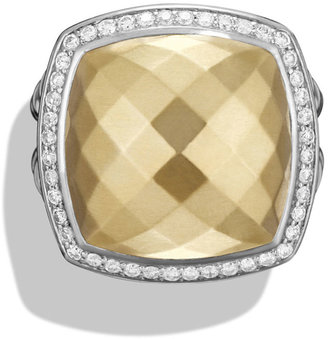 David Yurman Albion Ring with Gold and Diamonds