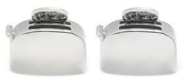 Deakin & Francis Silver toaster cufflinks
