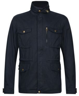 Marks and Spencer North Coast Pure Cotton Funnel Neck Field Jacket