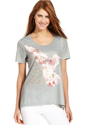 Style&Co. Short-Sleeve Graphic Top