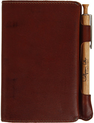 Men's Society - A6 Leather Notebook - Brown