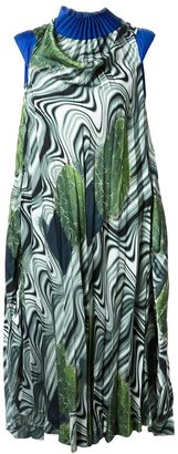 Bernhard Willhelm 'Cracked Cactus' A-line dress