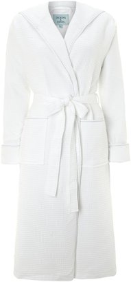 House of Fraser Dickins & Jones Waffle robe with stab stitch