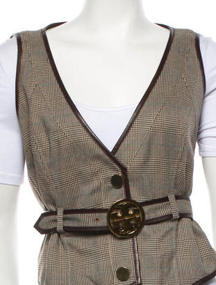 Tory Burch Houndstooth Vest