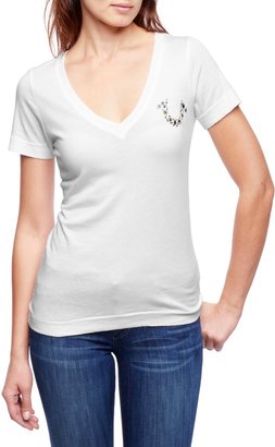 True Religion Embellished Logo Womens T-Shirt
