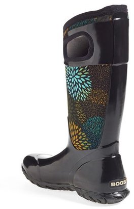 Bogs Women's 'North Hampton' Floral Waterproof Boot, Size 11 M - Black