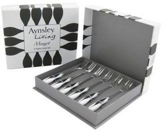 Aynsley China Mozart set of six pastry forks