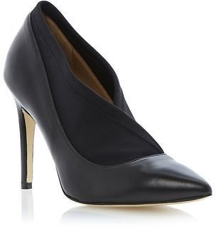 Alaia Dune Ladies Womens Black Pointed Toe Stiletto Heel Court Shoes Size 3-8 Uk