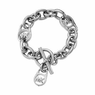 Michael Kors Heritage Silver Link Chain Bracelet
