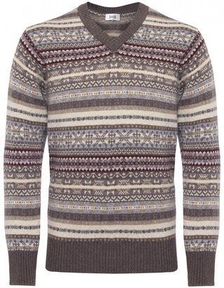 Men's Jules B Cashmere Fair Isle Sweater