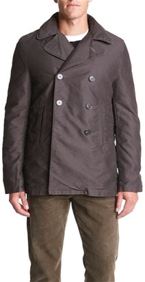 French Connection Double Breasted Twill Jacket