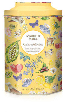 Crabtree & Evelyn Assorted Fudge Gift Tin 300g