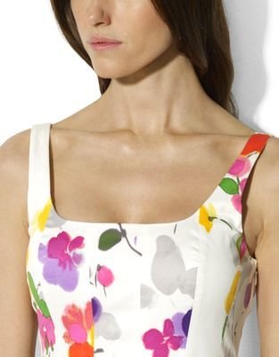 Lauren Ralph Lauren Sleeveless Floral Sundress