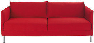 Habitat Hyde 3 Seat Sofa - Fabric - Red