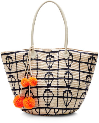 Sophie Anderson Oona Graphic Handwoven Tote