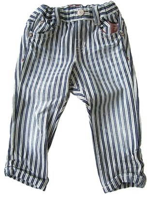 Bit’z Bit'z Kids - Boy's Straight Denim Pants - Blue Stripe