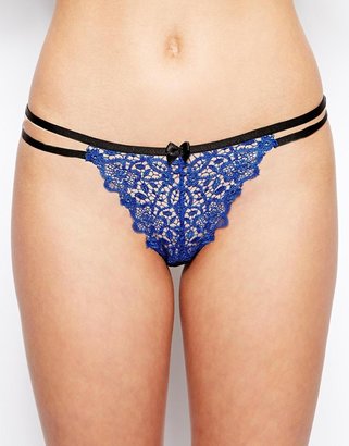 ASOS Millie Lace Caged Thong