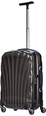 Samsonite Cosmolite 2 4-Wheel 55cm Cabin Suitcase, Black