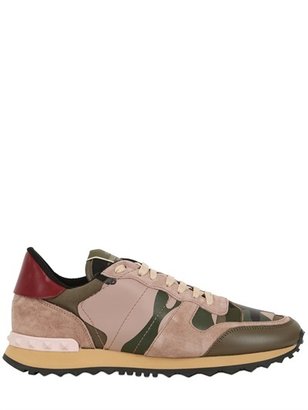 Valentino 20mm Leather Studded Camouflage