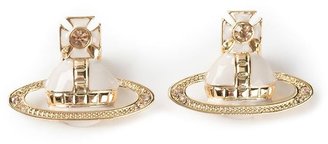 Vivienne Westwood orb stud earrings
