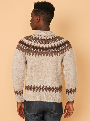 American Apparel Vintage Fair Isle Wool Sweater