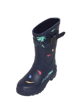 Joules Piranha Printed Rubber Rain Boots