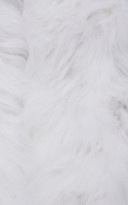 Barneys New York Women's Fur Scarf-White