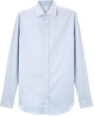 Armani Collezioni Light blue cotton shirt