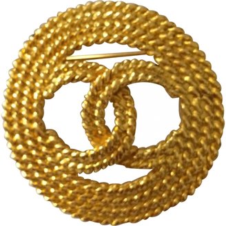 Chanel Gold Brooch