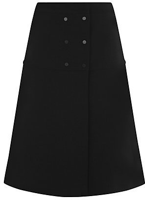 Proenza Schouler Snap Front A-Line Skirt
