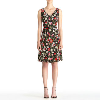 Jones New York Fit and Flare Dress with Belt