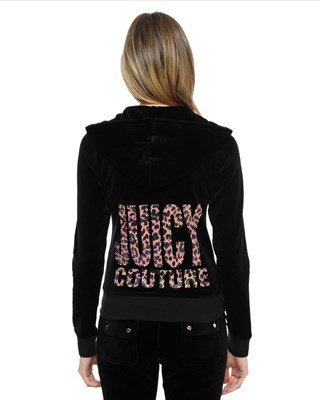Juicy Couture Leopard Juicy Velour Original Jacket