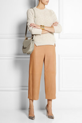 Mulberry Wool, cashmere and silk-blend sweater
