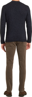 Barneys New York Marled Knit Pullover Sweater