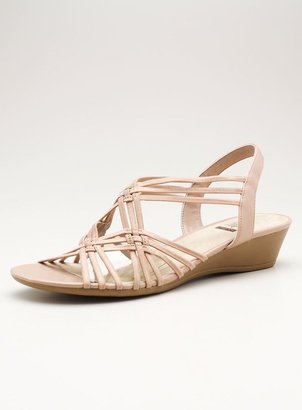 Impo Sliver Wedge With Elastic Strippy Upper