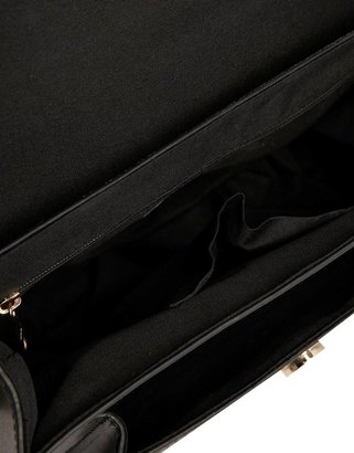ASOS Mini Satchel Bag with Scallop Bar Detail