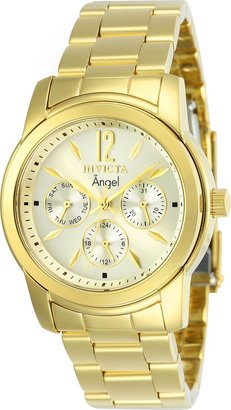 Invicta Women's 12551 Angel Analog Display Swiss Quartz Gold Watch