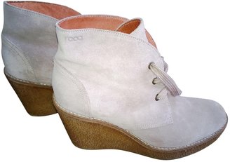 Serafini Beige Ankle boots