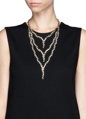 Nobrand 'Temptress' three tier crystal necklace