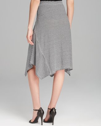Eileen Fisher Linen Side Slit Skirt
