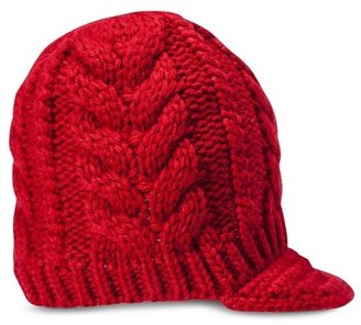 Merona Women's Cable Knit Solid Brim Hat