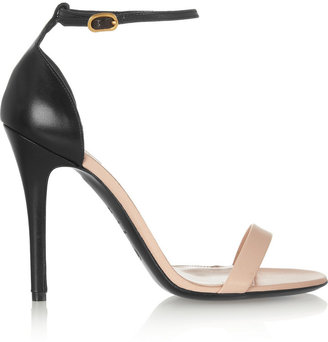 Alexander McQueen Two-tone leather sandals